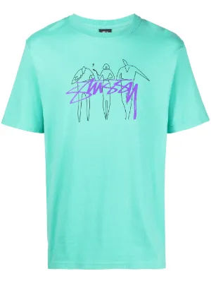 stussy wildflower tee