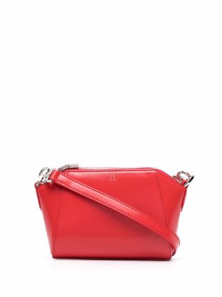 Givenchy embossed logo hot sale crossbody bag