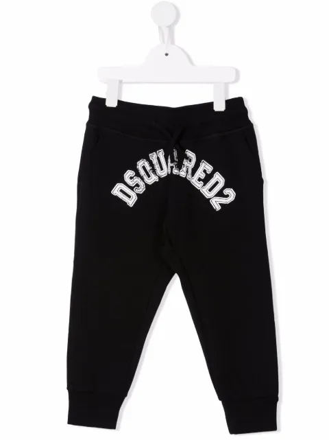 DSQUARED2 KIDS pants con logo estampado 