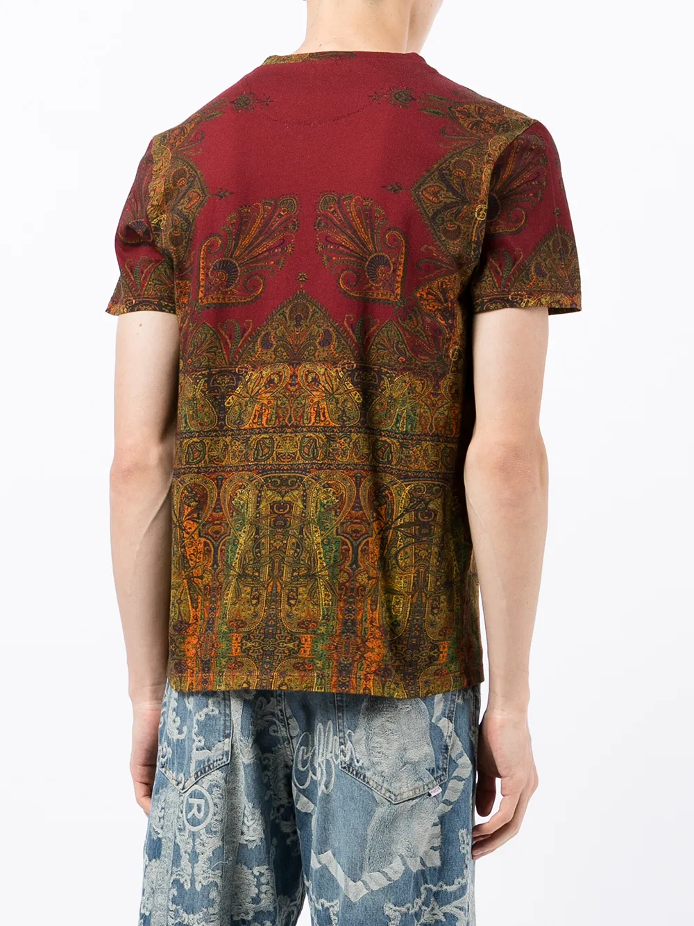 фото Etro футболка с принтом пейсли