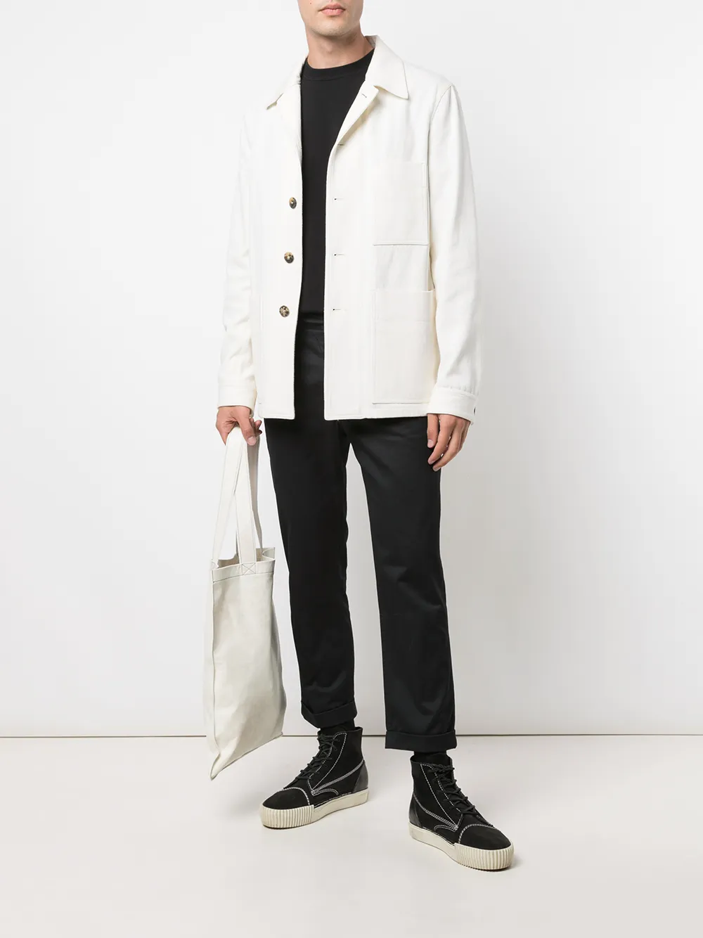 фото Visvim укороченные брюки чинос high water