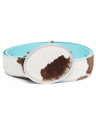 Cow hair cheap belt