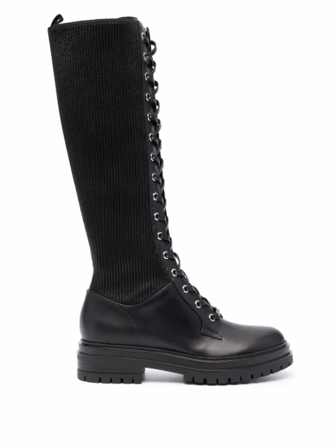 Gianvito Rossi Martis 20mm lace-up boots