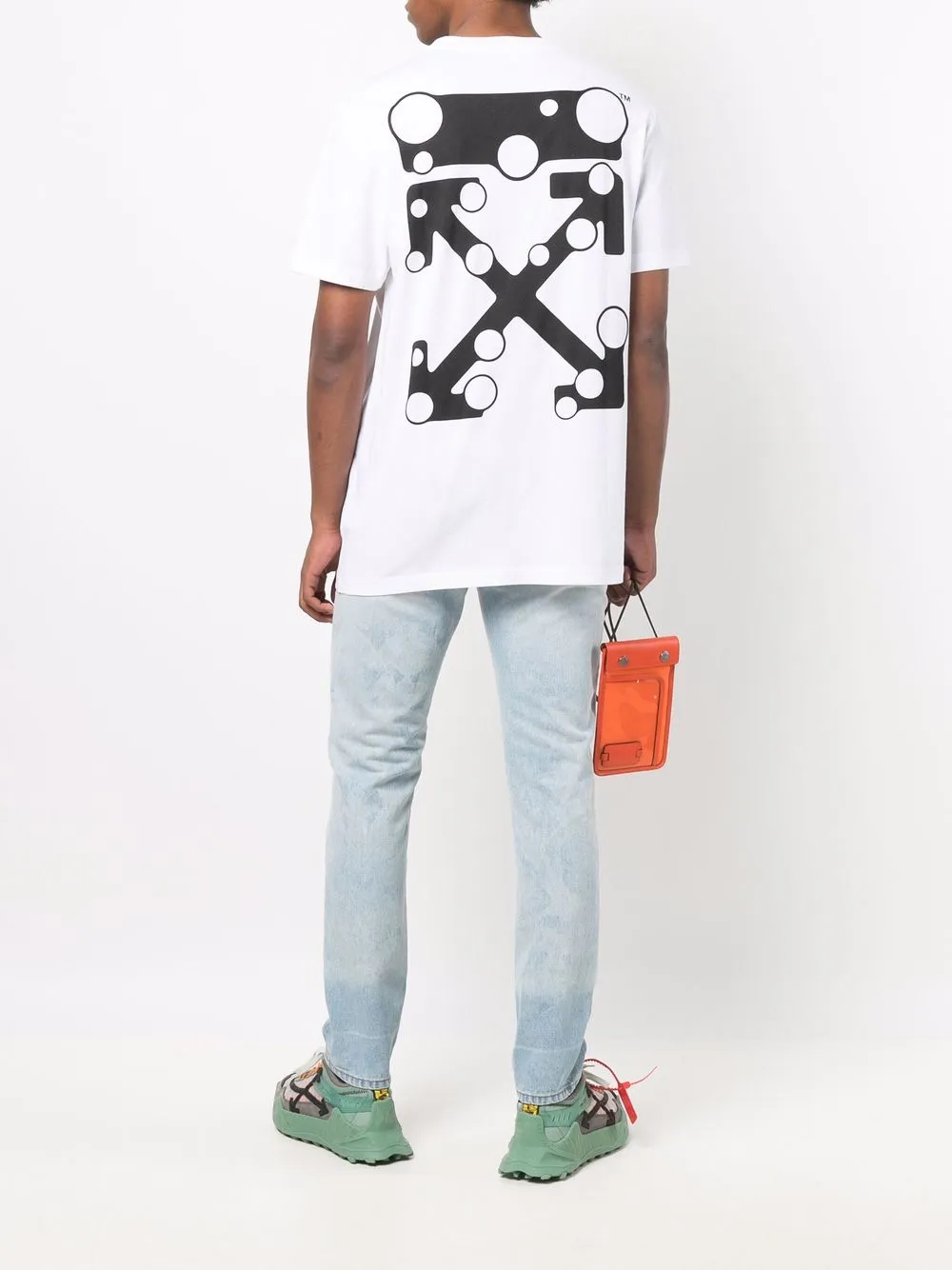 фото Off-white футболка с логотипом arrows