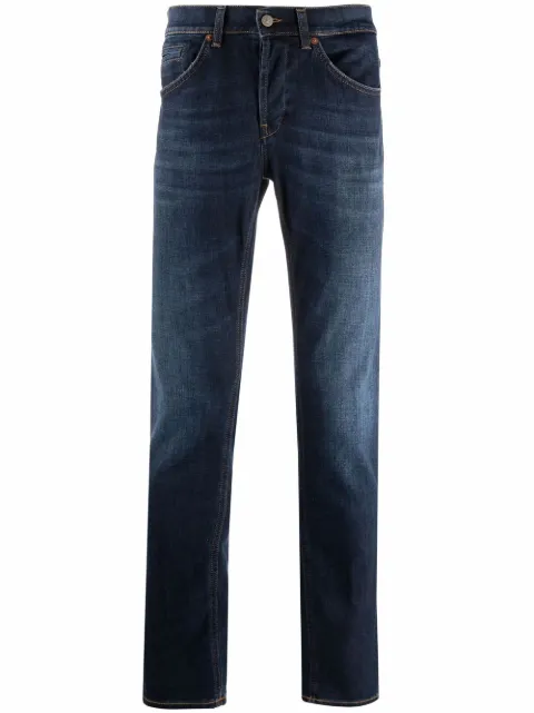 DONDUP jeans rectos con tiro medio