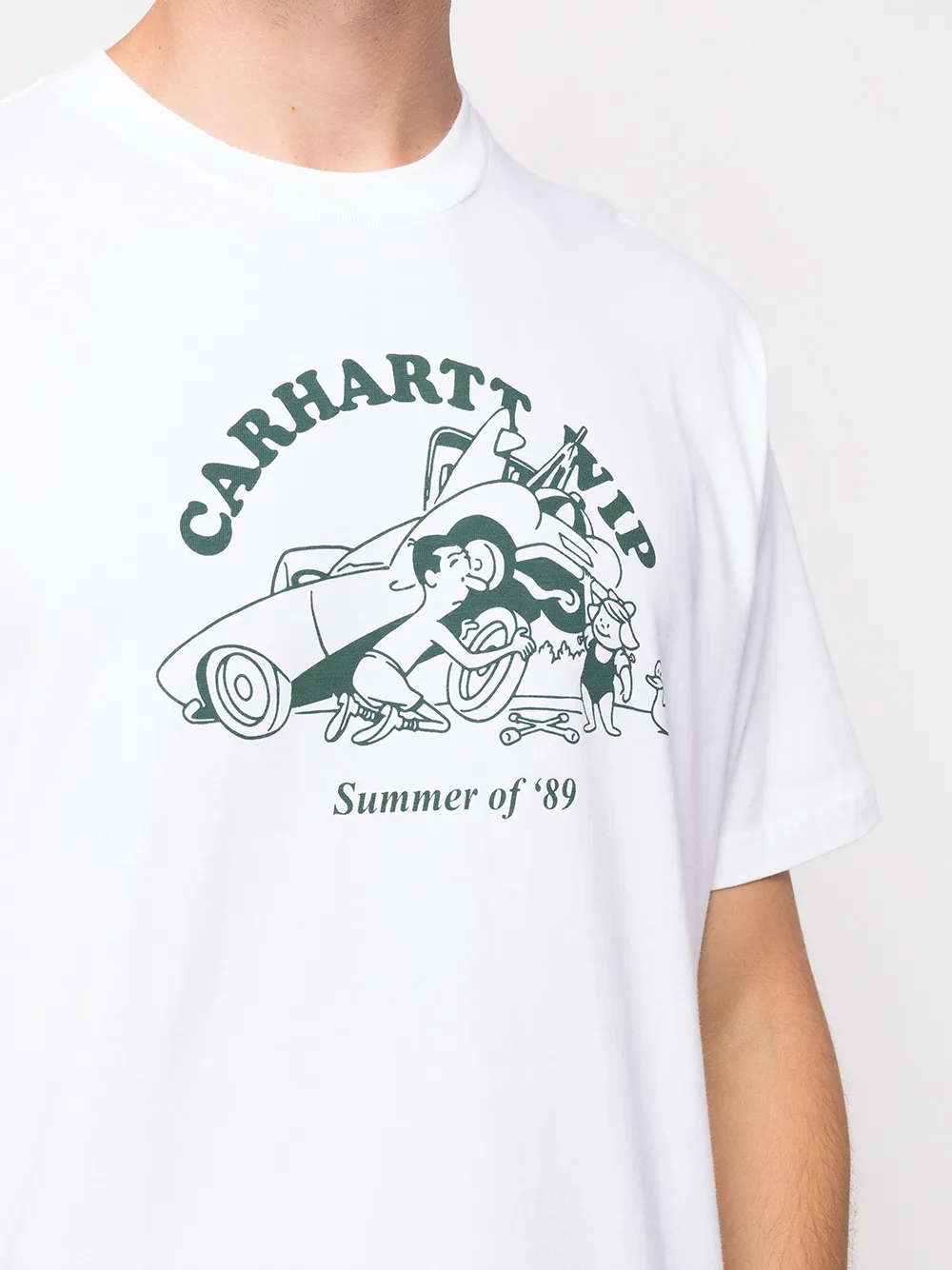 фото Carhartt wip футболка с графичным принтом