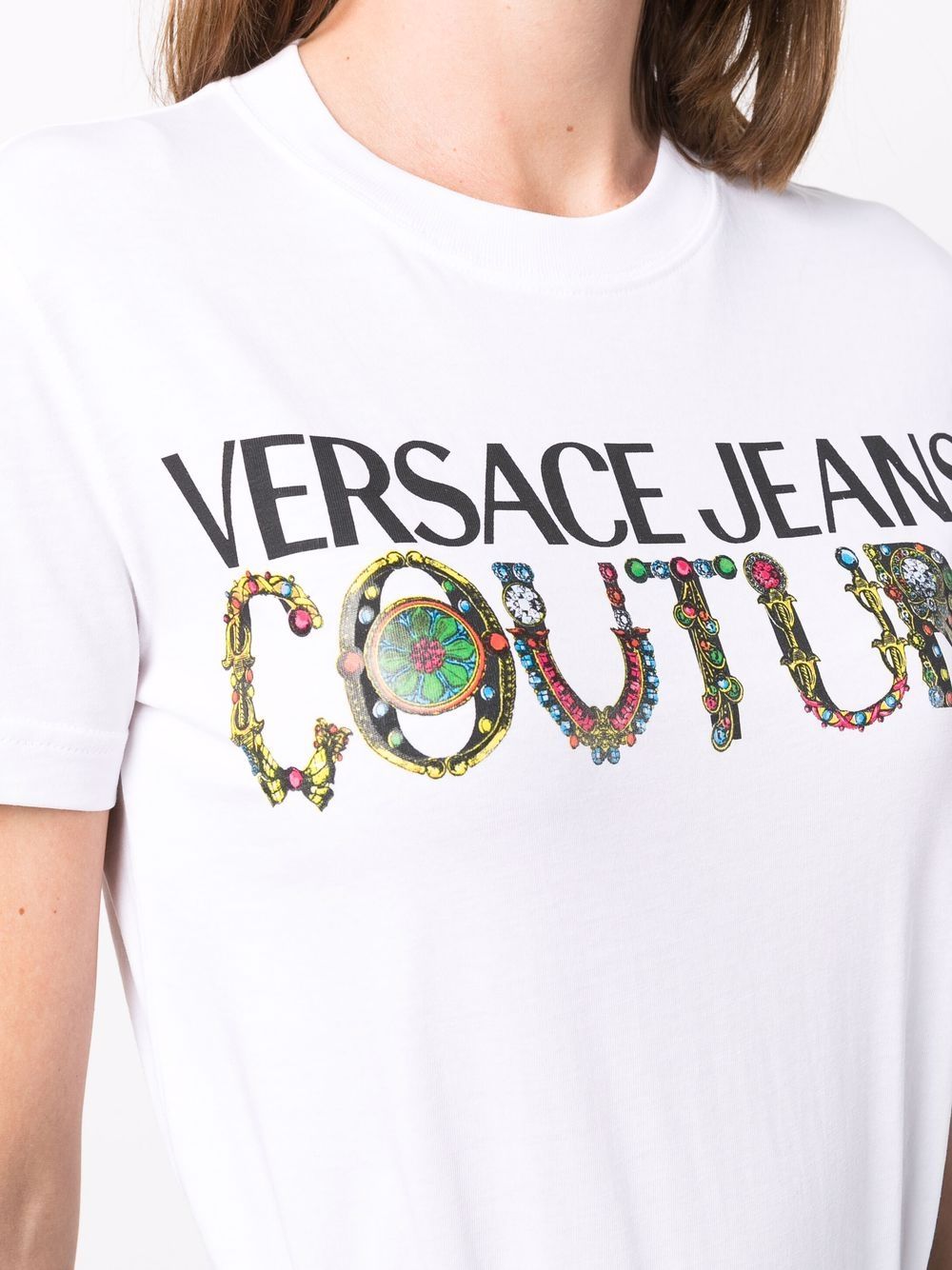 фото Versace jeans couture футболка с логотипом