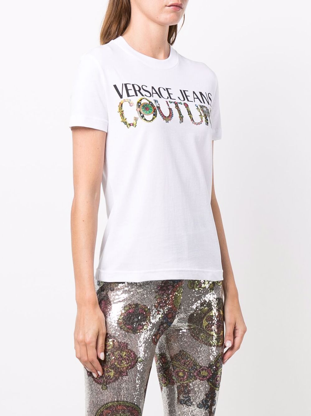 фото Versace jeans couture футболка с логотипом