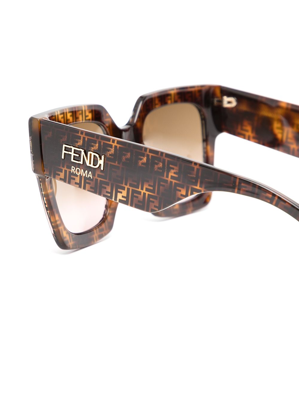 фото Fendi eyewear солнцезащитные очки с логотипом ff