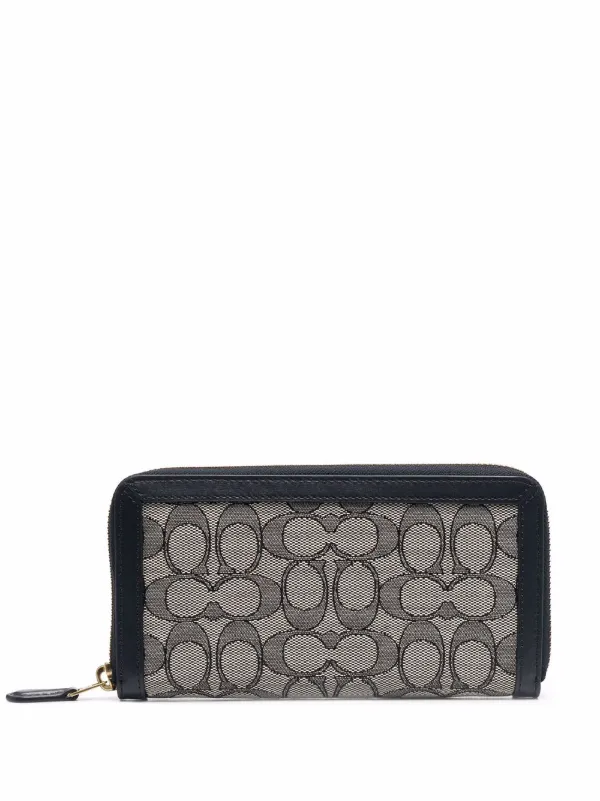 coach wallet monogram