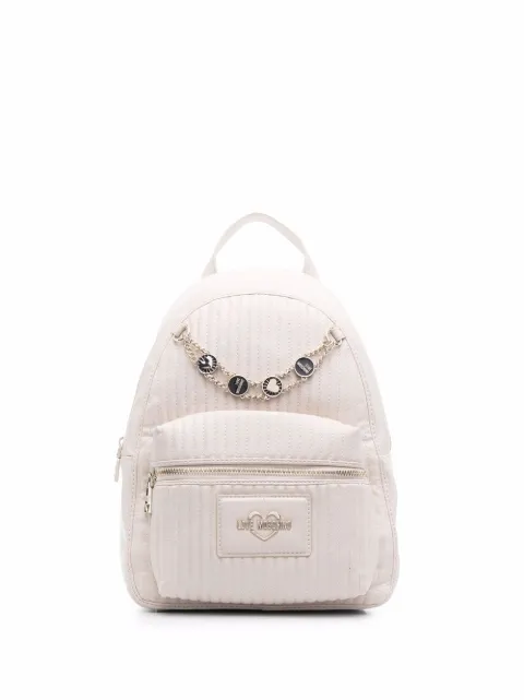 Love Moschino Mochila com aplicação de pingente
