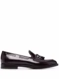 Scarosso William leather loafers - Purple