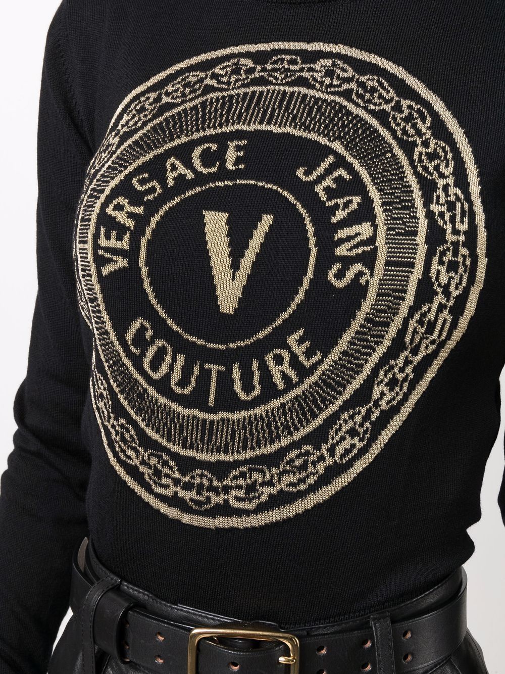 фото Versace jeans couture джемпер с логотипом