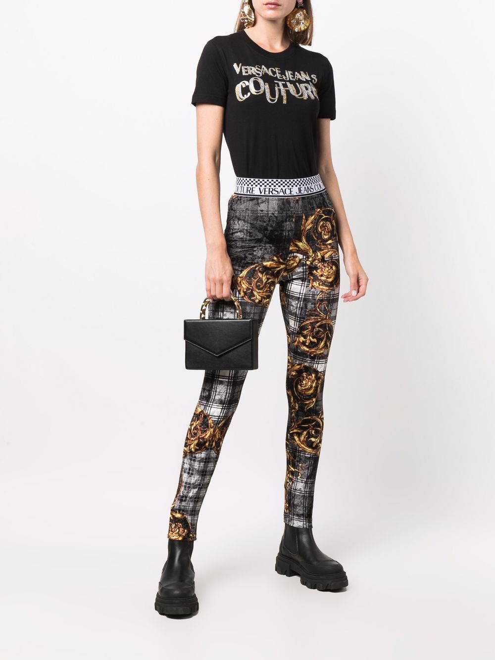 фото Versace jeans couture футболка с логотипом