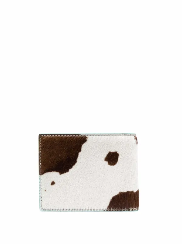 cow print wallet
