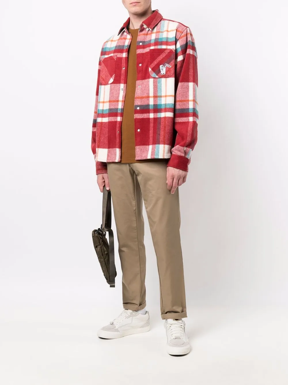 фото Carhartt wip футболка с нашивкой-логотипом