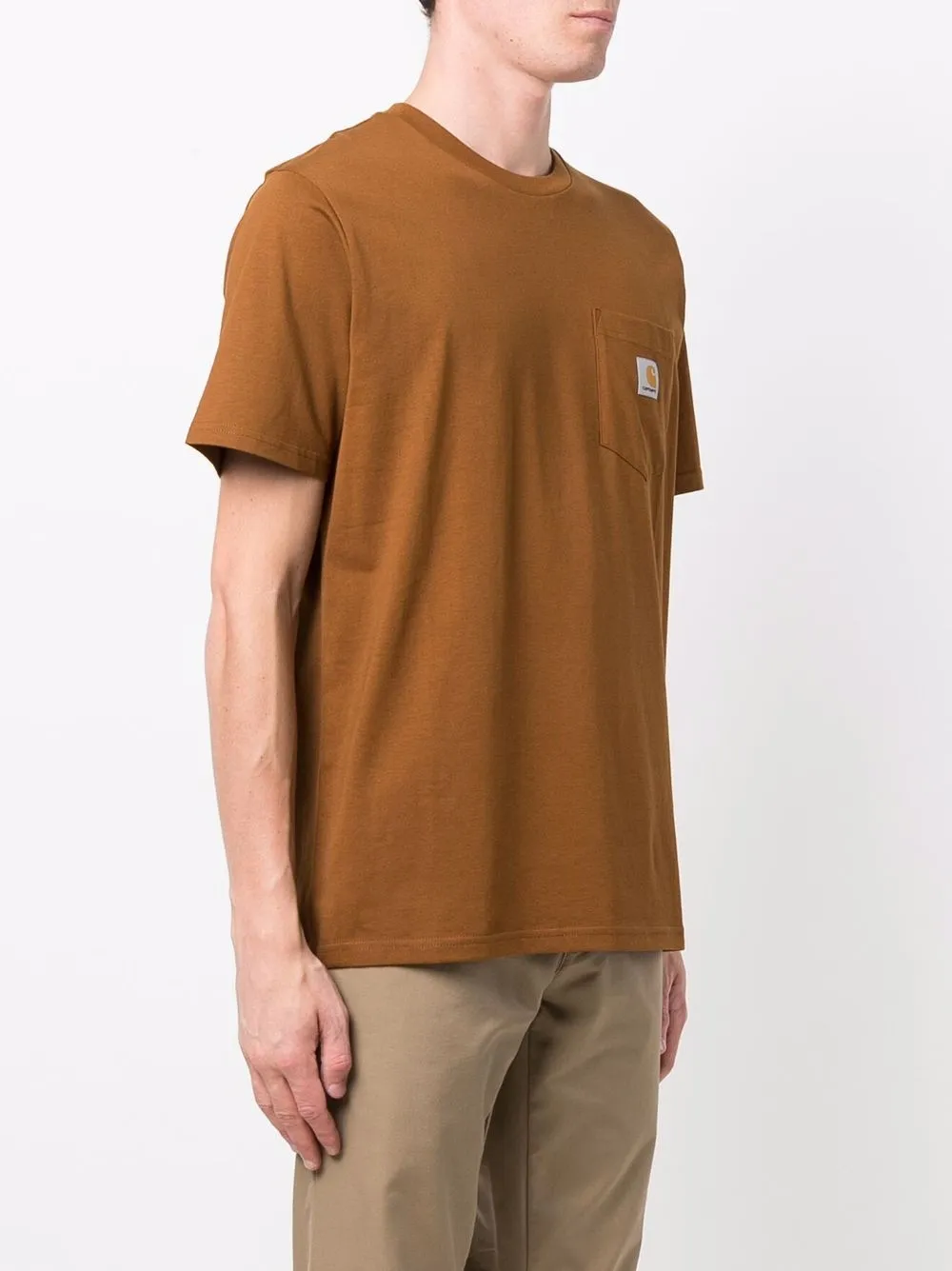 фото Carhartt wip футболка с нашивкой-логотипом