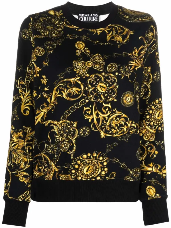 versace baroque sweatshirt