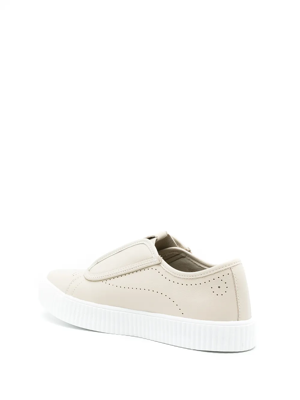  Sarah Chofakian Kerby Leather Sneakers - Neutrals 