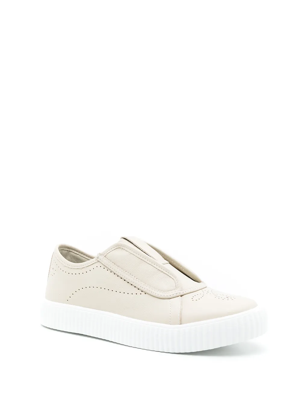 Sarah Chofakian Kerby slip-on sneakers - Beige