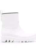 RED(V) 40mm stud-detail boots - White