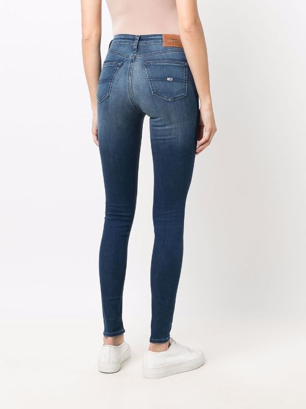 Jeans Nora Farfetch Skinny mid-rise Jeans Tommy -
