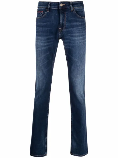 Tommy Jeans - Scanton mid-rise slim-fit jeans