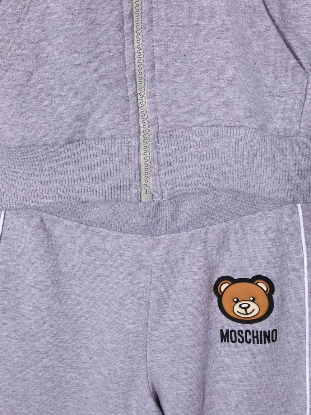 фото Moschino kids спортивный костюм с нашивкой teddy bear