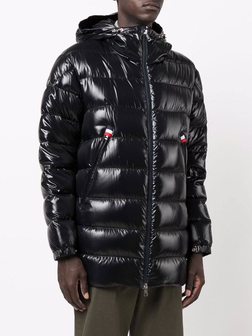 фото Moncler пуховик с капюшоном