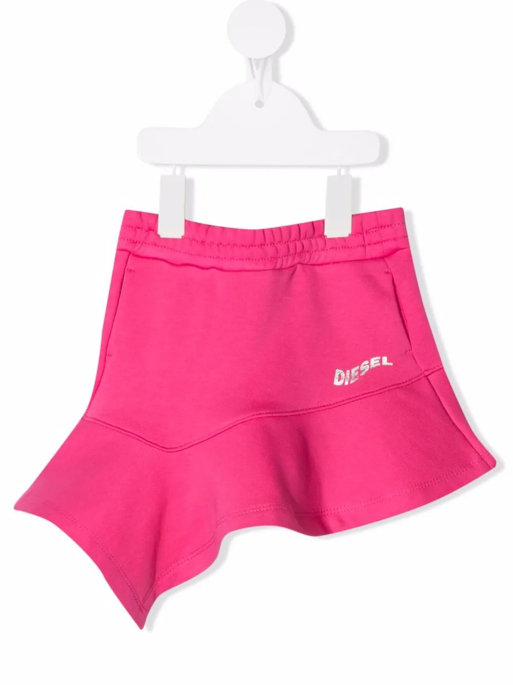 Diesel Kids юбка асимметричного кроя с логотипом