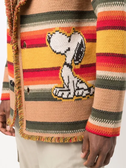 alanui cardigan peanuts