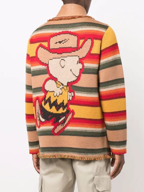 alanui cardigan peanuts