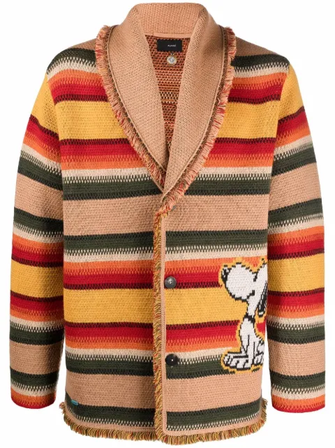 alanui cardigan peanuts