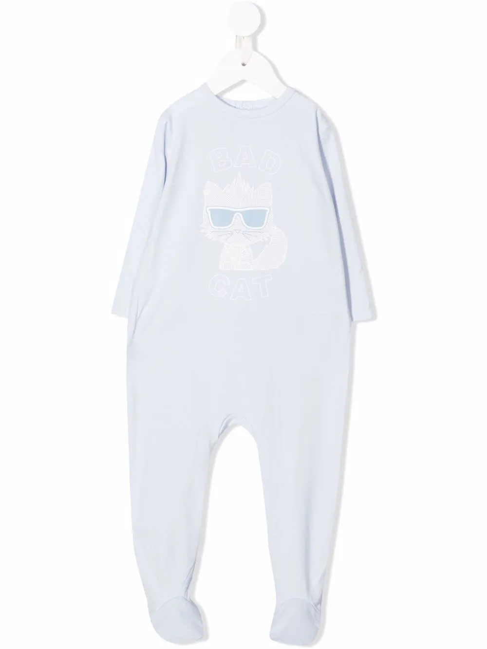 Karl Lagerfeld Kids пижама с принтом Bad Cat