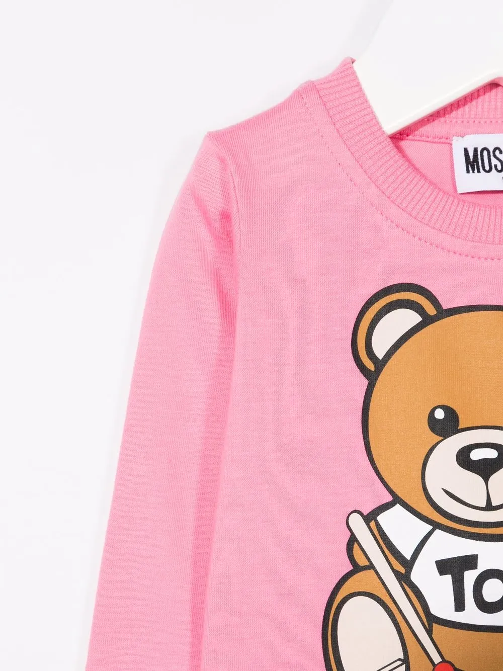 фото Moschino kids футболка с принтом teddy bear