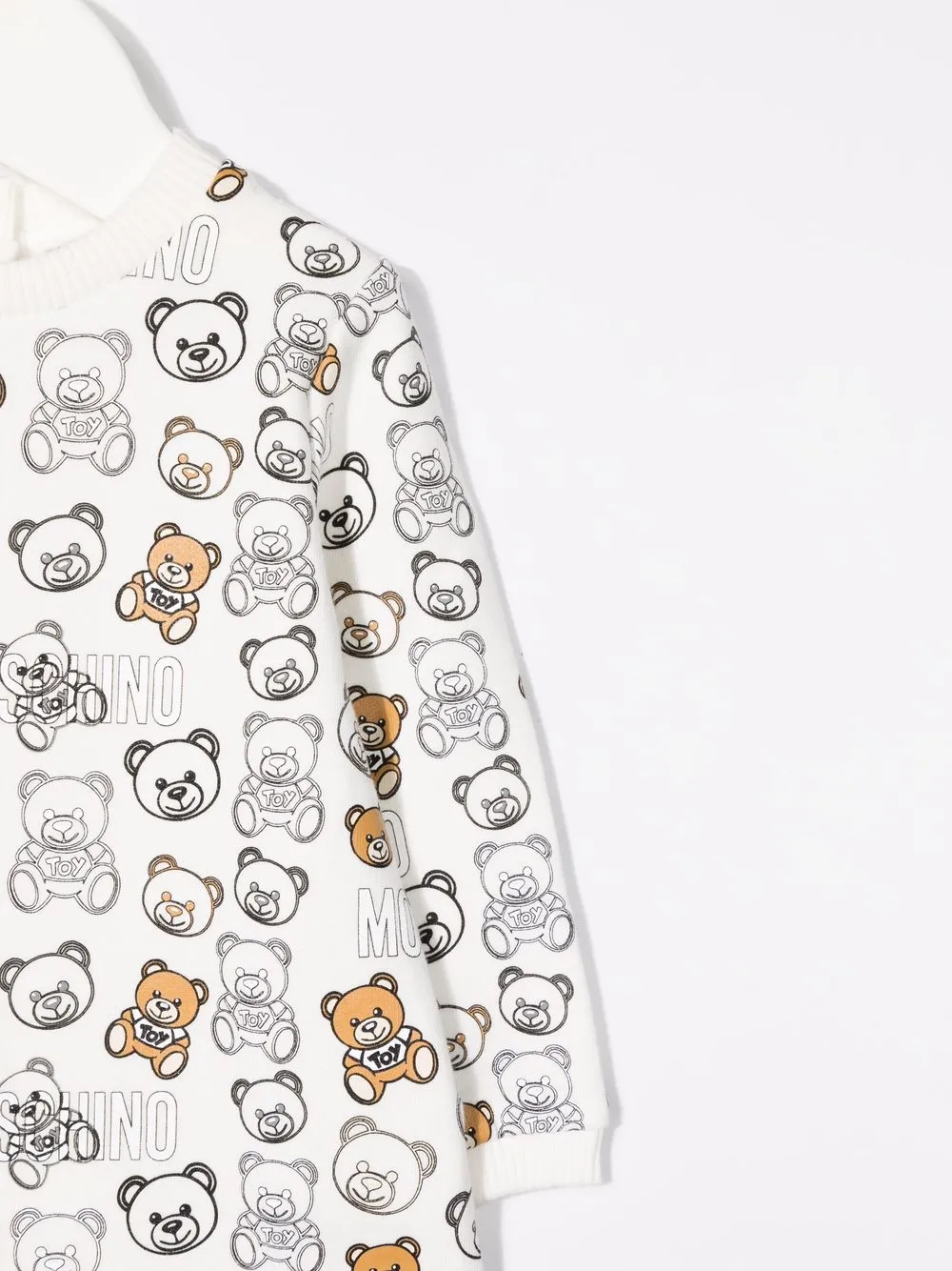 фото Moschino kids комбинезон с принтом teddy bear