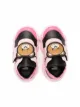 Moschino Kids logo teddy print touch-strap sneakers