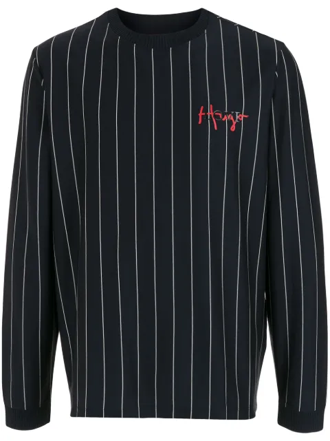 HUGO T-shirt Daviation mangas longas