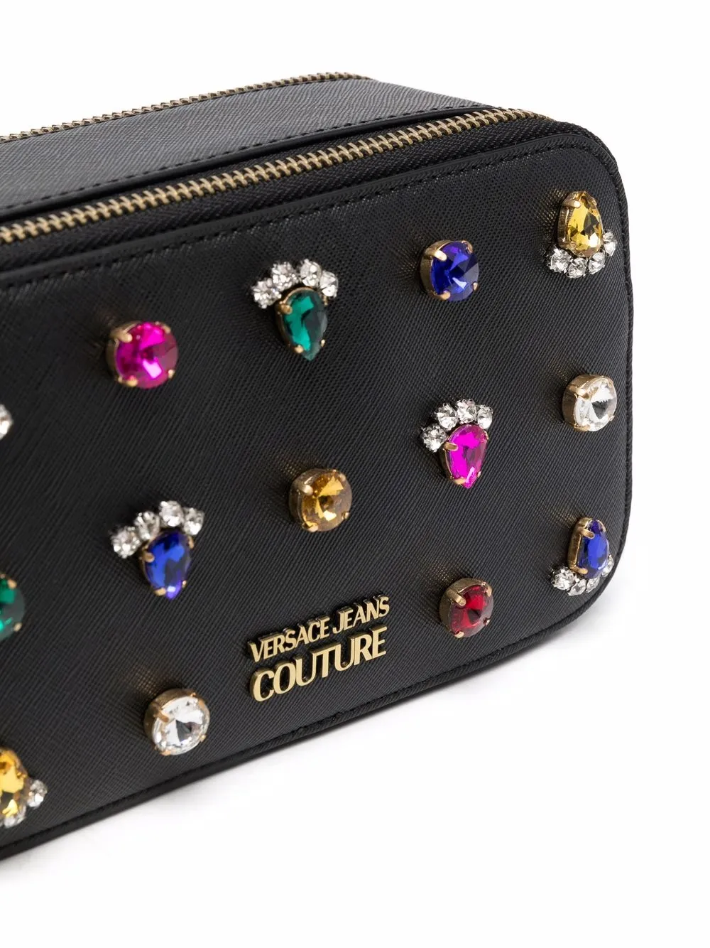фото Versace jeans couture декорированная сумка-сэтчел