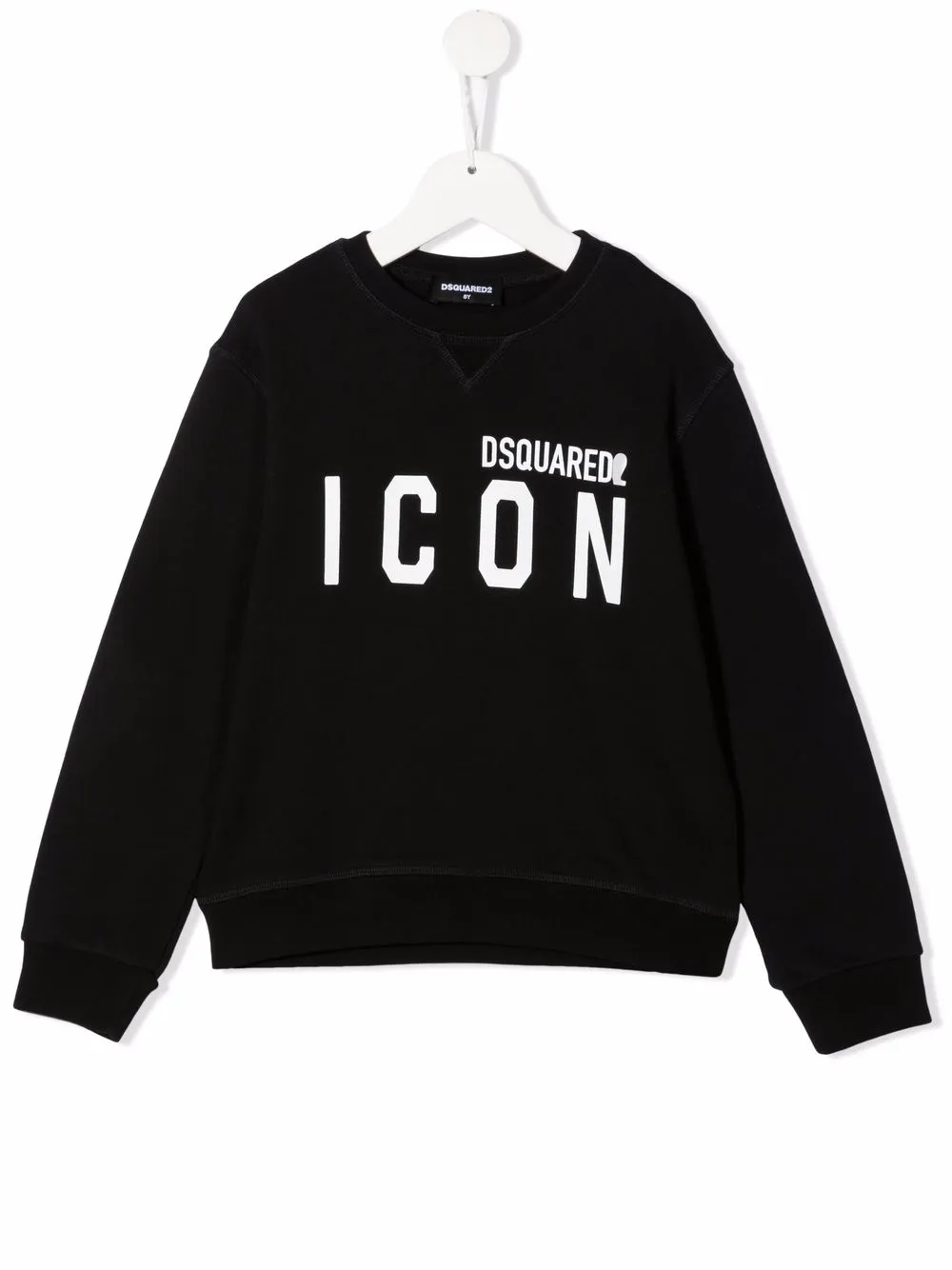 

Dsquared2 Kids logo-print cotton jumper - Black