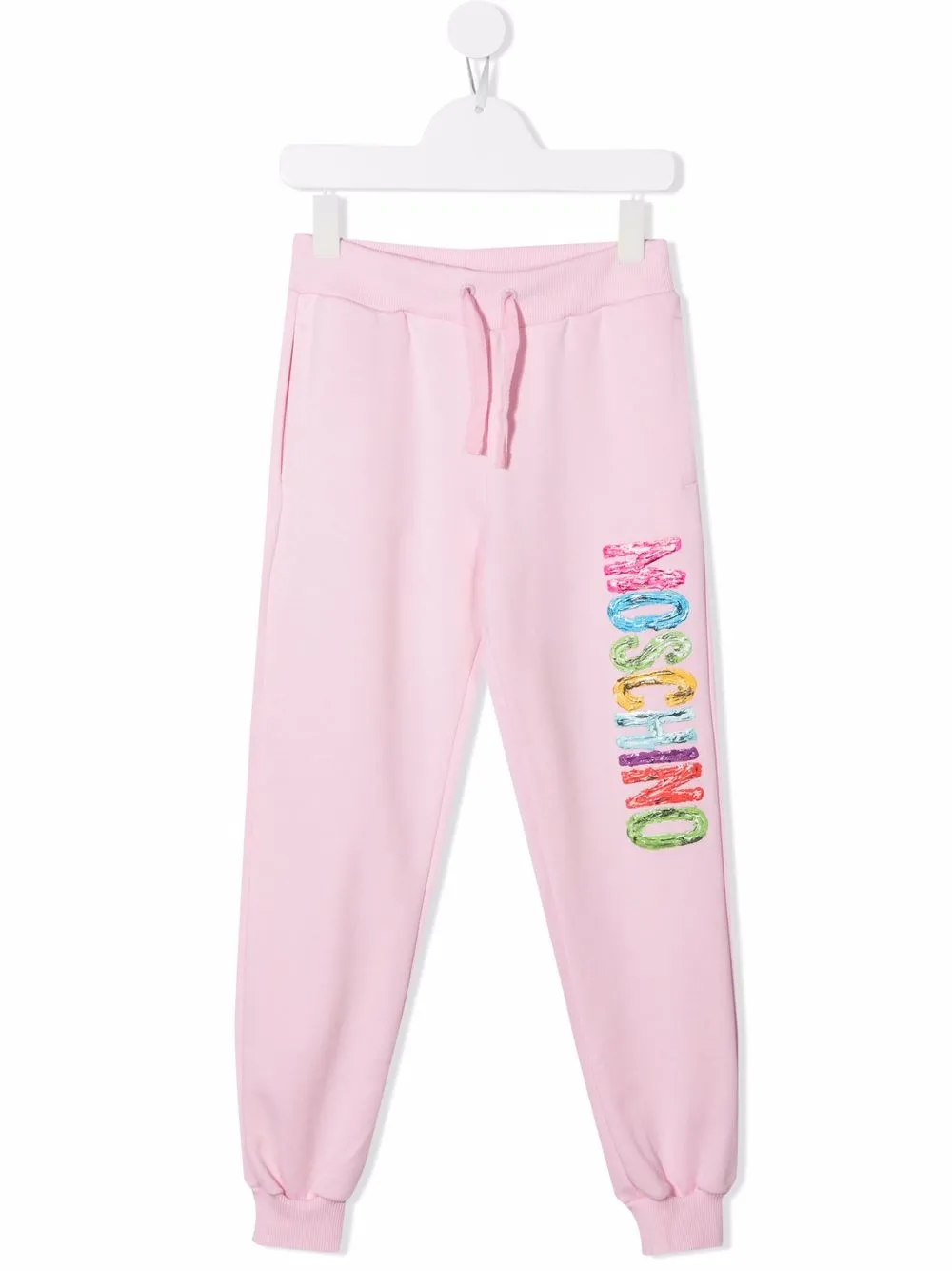 фото Moschino kids спортивные брюки с логотипом