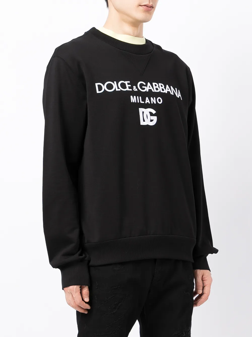 фото Dolce & gabbana толстовка с логотипом