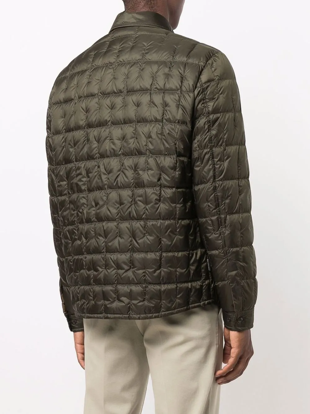 фото Woolrich стеганая куртка-рубашка