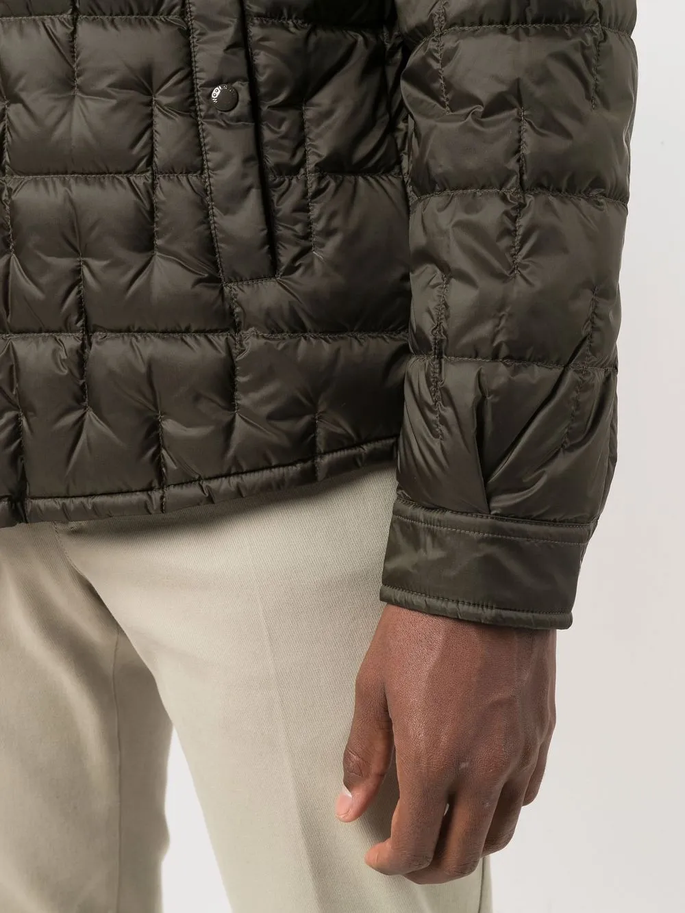 фото Woolrich стеганая куртка-рубашка