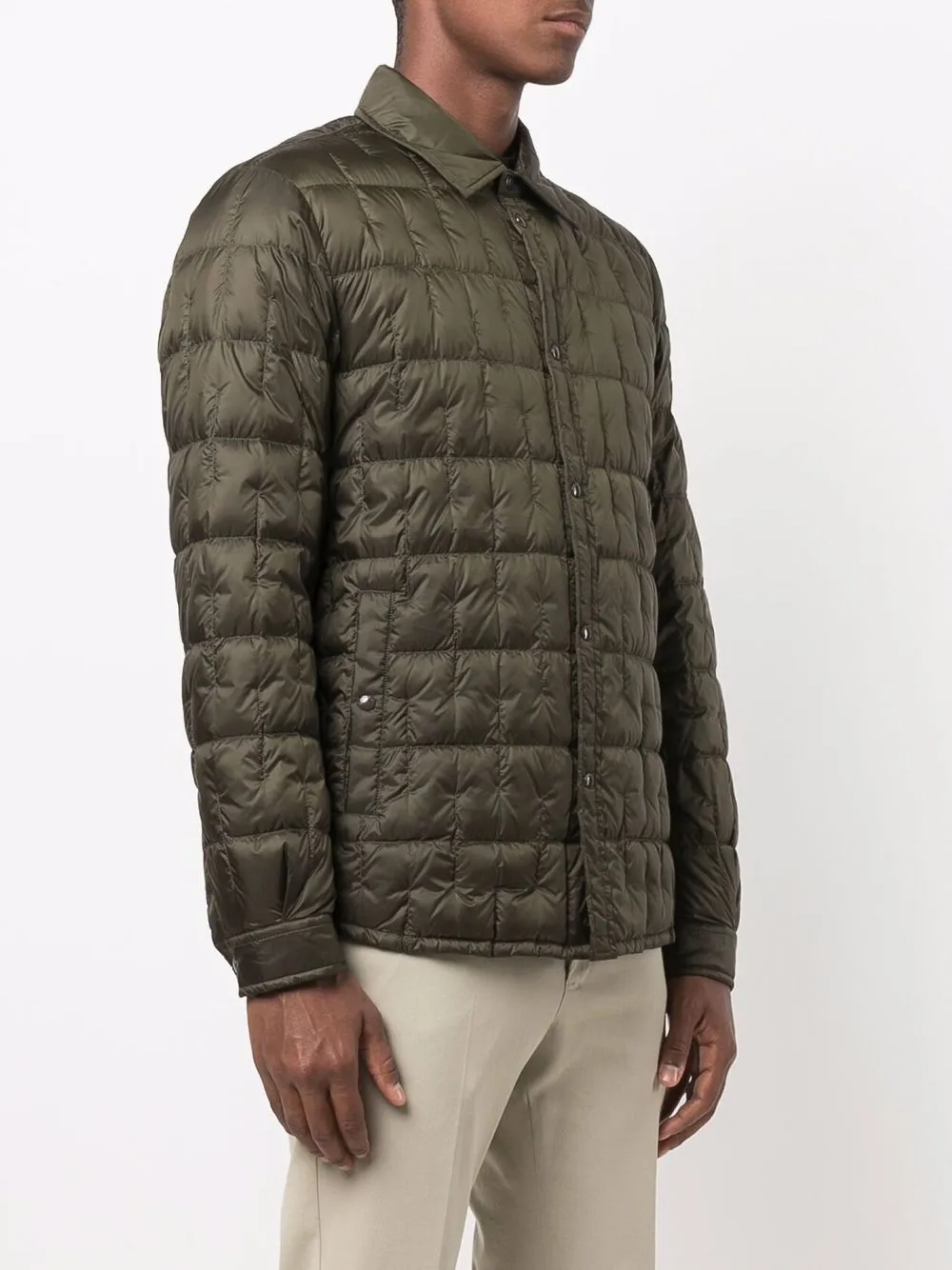 фото Woolrich стеганая куртка-рубашка