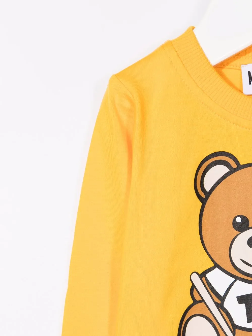 фото Moschino kids футболка с принтом teddy bear