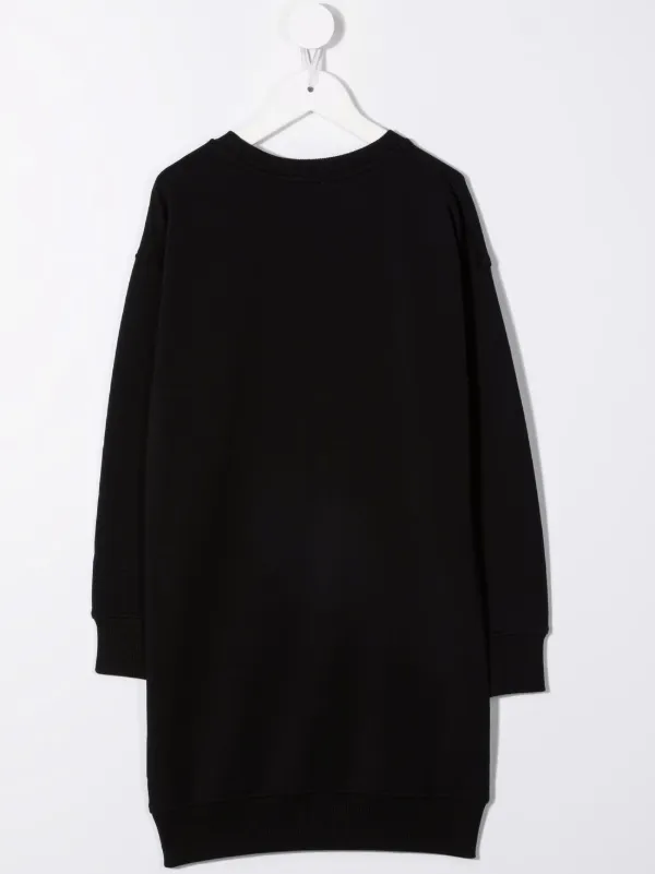 Oversized crew neck outlet sweater dress