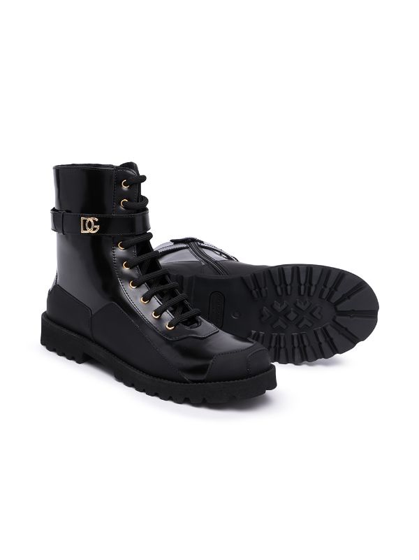 dior oblique combat boots