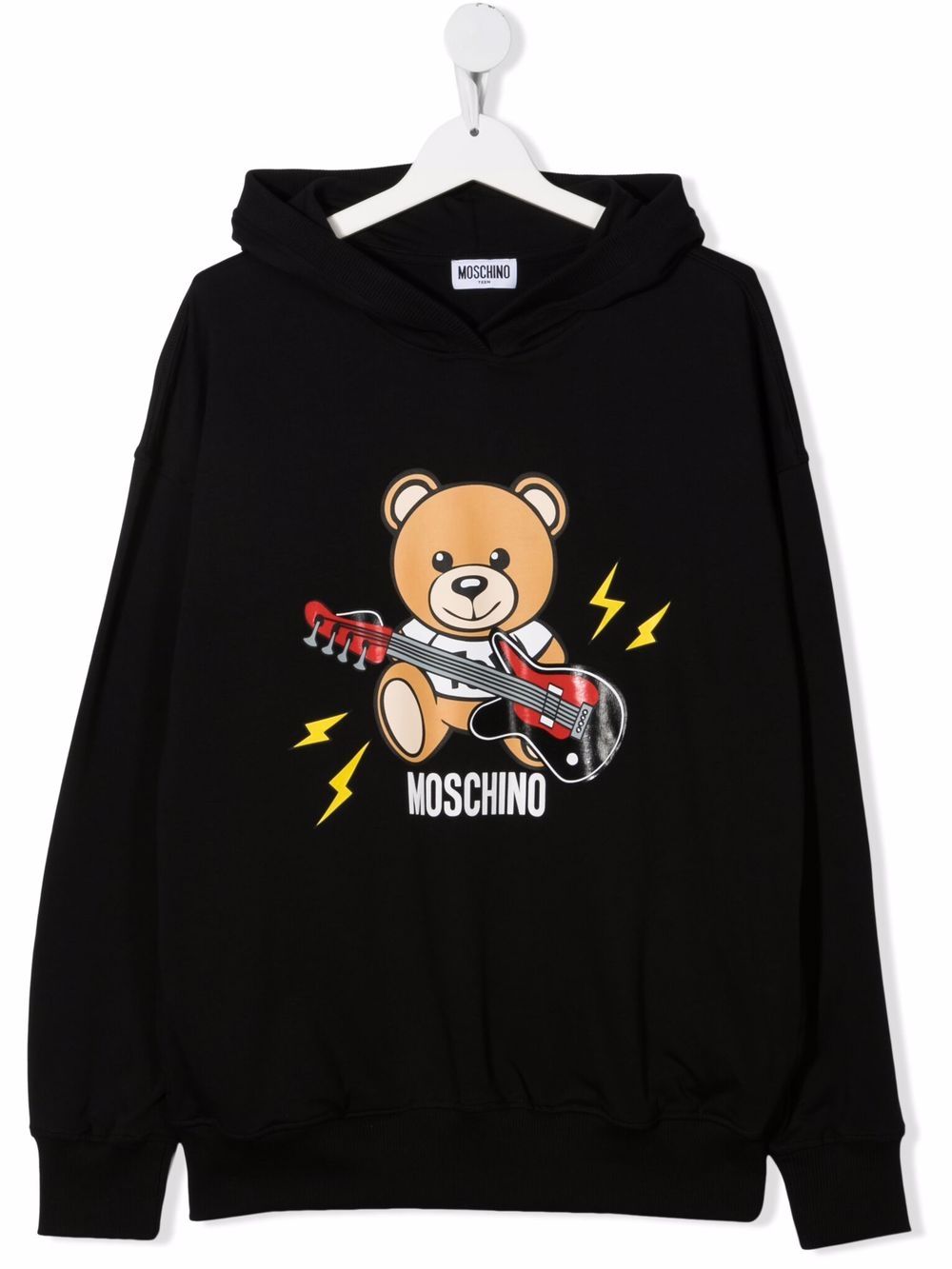 фото Moschino kids худи с принтом teddy bear