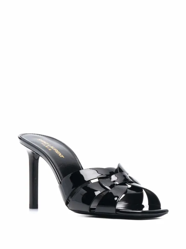 Saint Laurent Tribute 85mm Sandals Farfetch